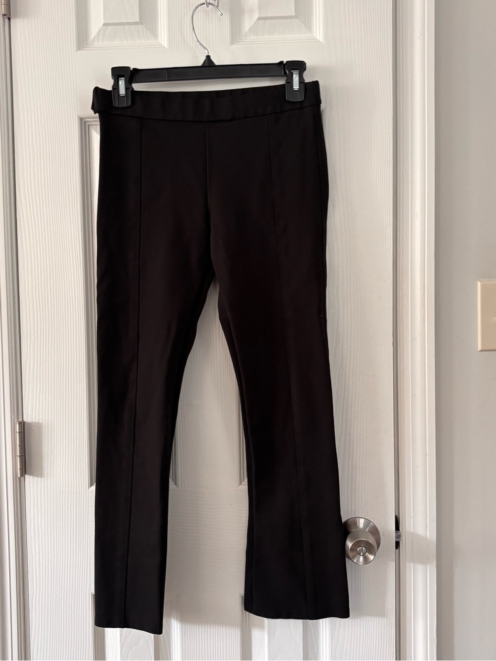 Tory Sport Black Ponte Boot-Cut Pants - Picture 2 of 9